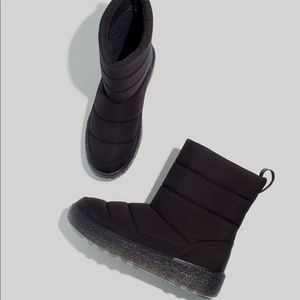 Madewell Water Resistant Puffer Boot Sz 9